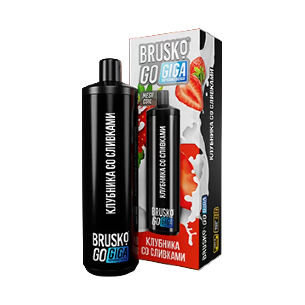 Brusko GO Giga - Клубника со сливками