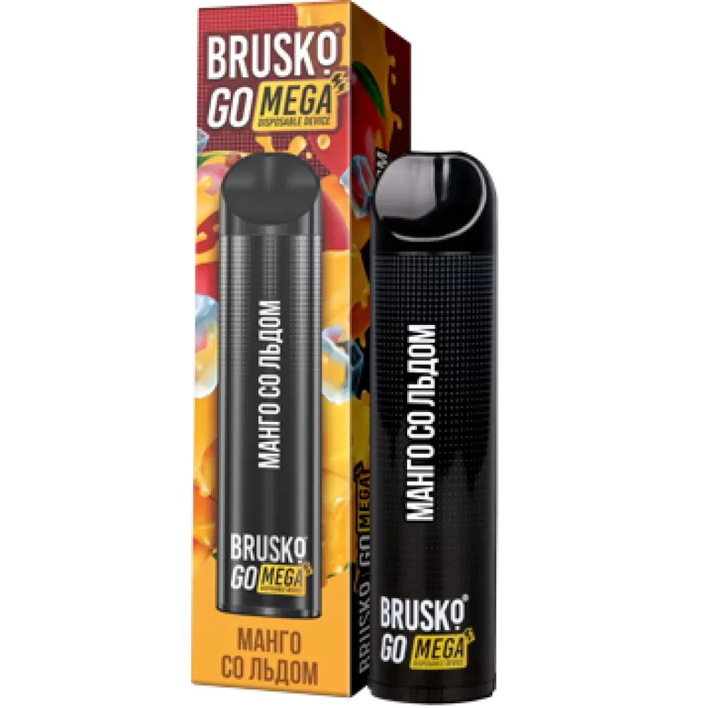 Brusko GO Mega - Манго со льдом