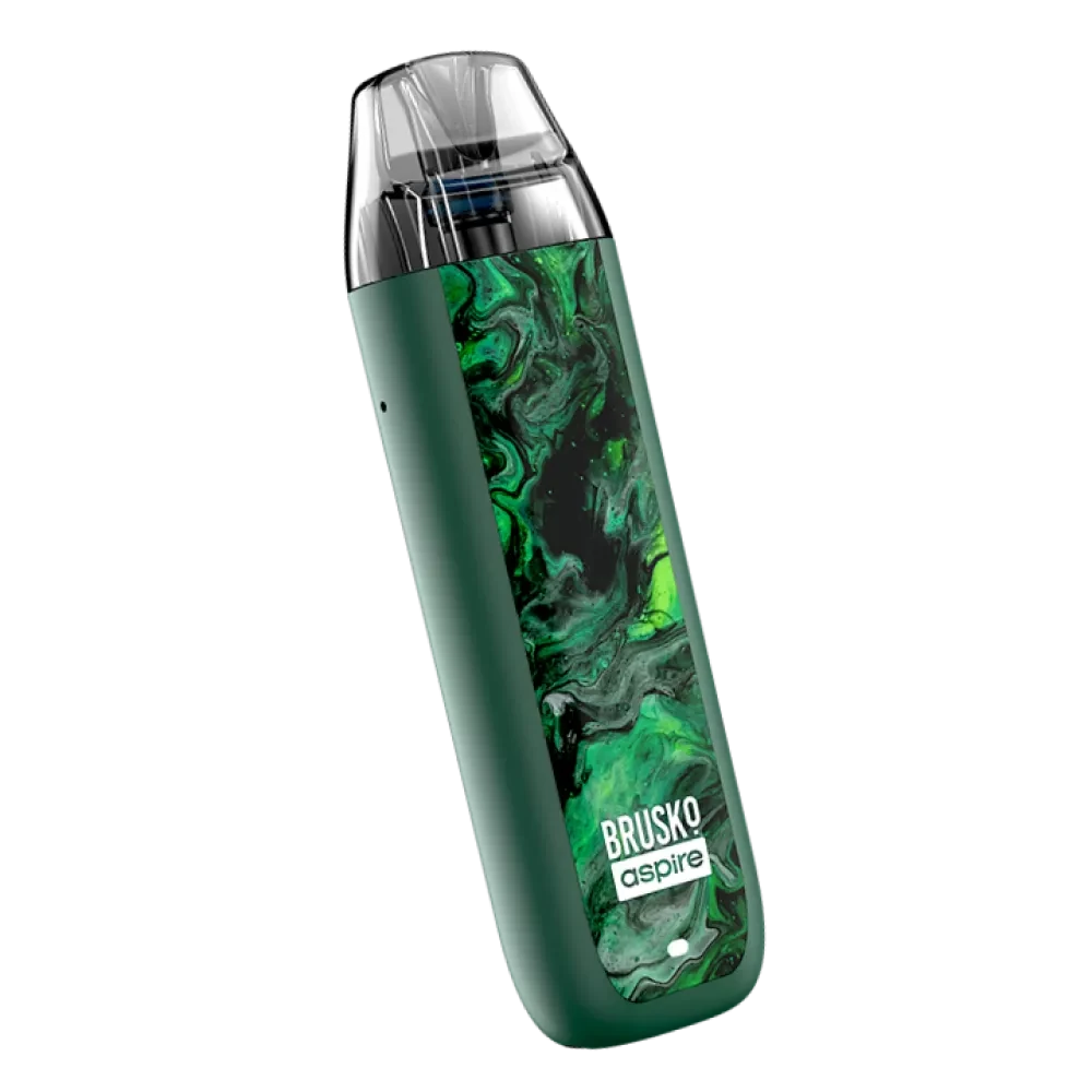 Под Brusko Minican 3 - Dark Green Fluid (Темно-Зеленый с рисунком)