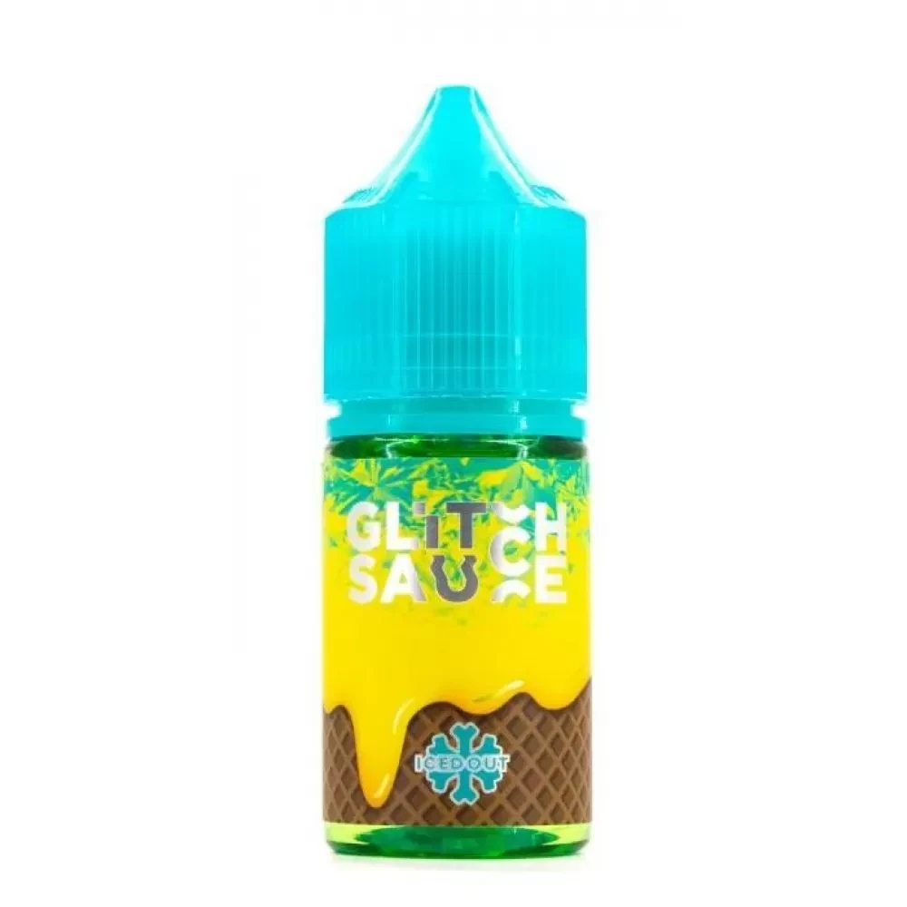 Жидкость Glitch Sauce Salt Iced Out 30 мл. 20 мг. - Banana