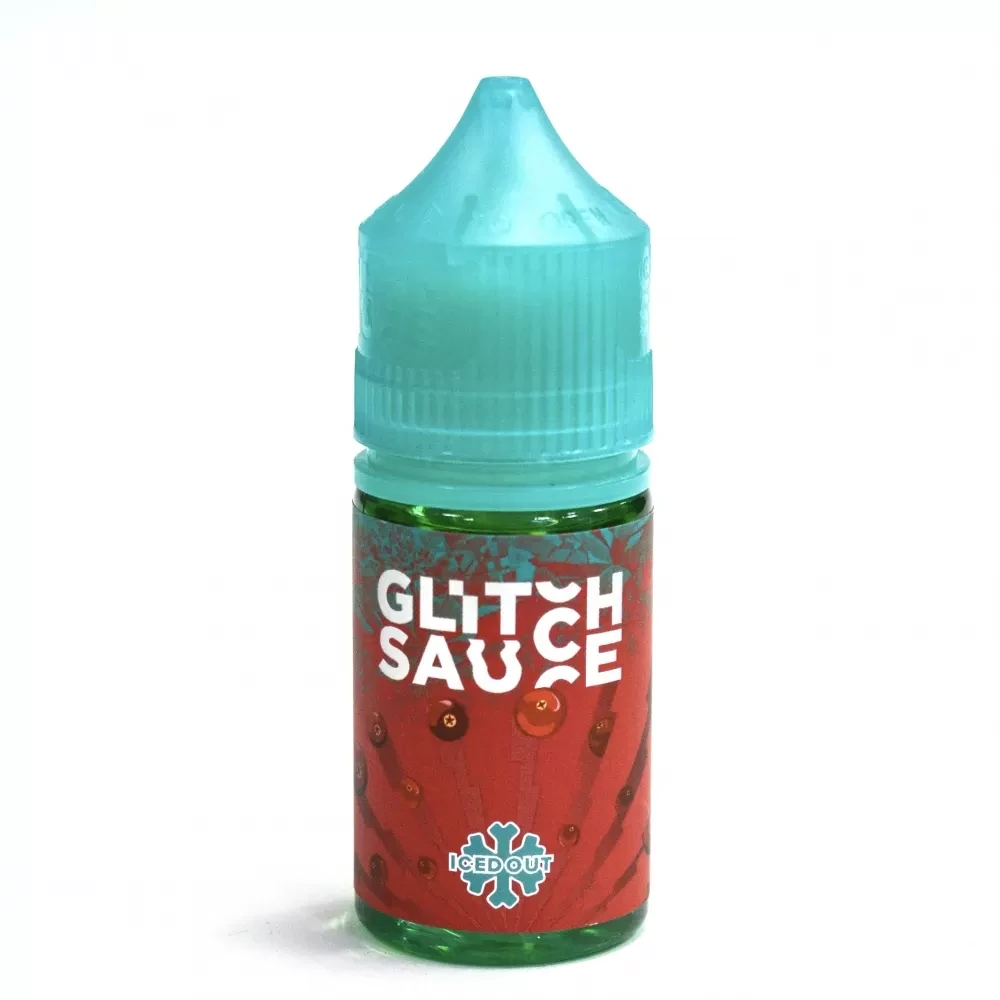 Жидкость Glitch Sauce Salt Iced Out Extra 30 мл. 50 мг. - Cranberry Energy