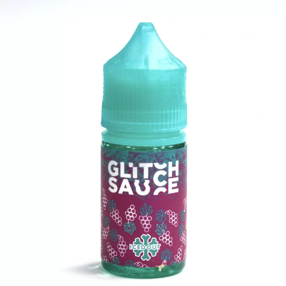 Жидкость Glitch Sauce Salt Iced Out Extra 30 мл. 50 мг. - Grape King