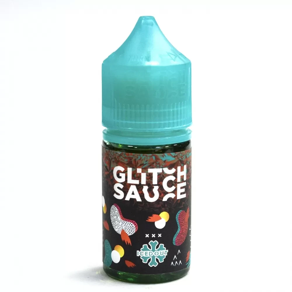 Жидкость Glitch Sauce Salt Iced Out 30 мл. 20 мг. - Low Kick