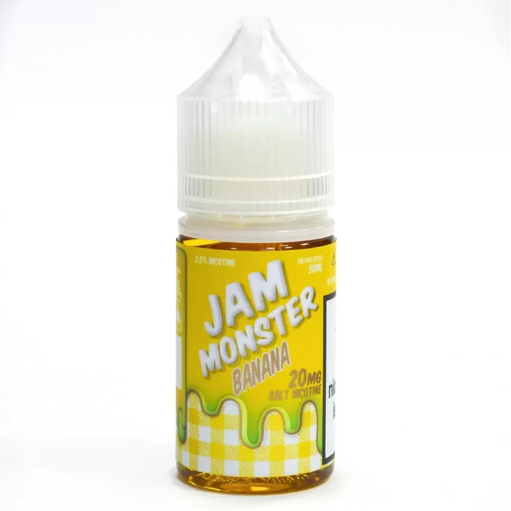 Жидкость Jam Monster Salt 30 мл. 20 мг. - Banana
