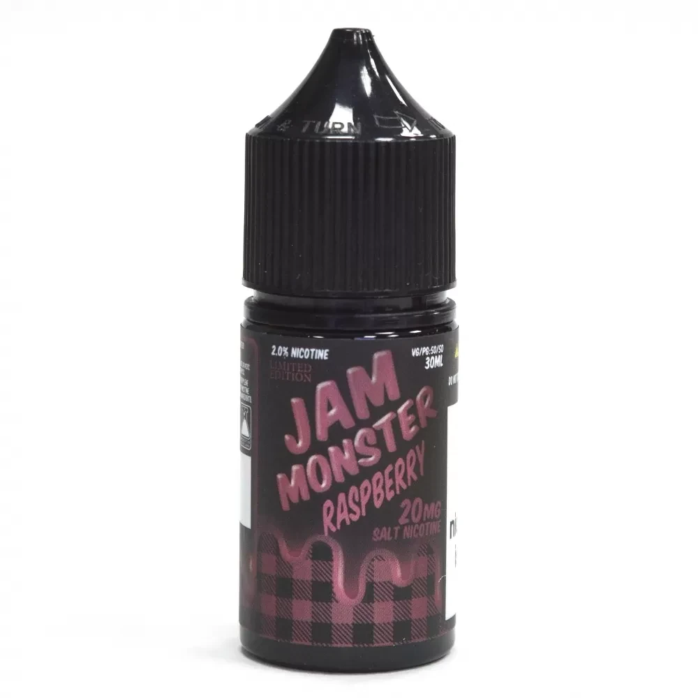 Жидкость Jam Monster Salt 30 мл. 20 мг. - Raspberry