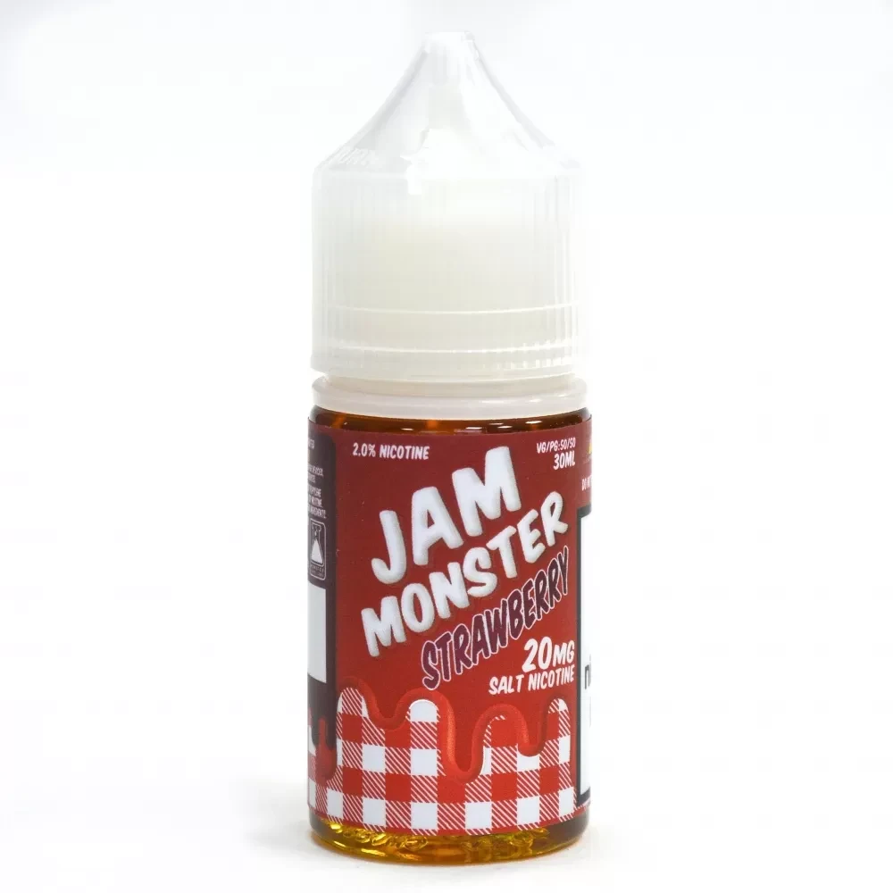 Жидкость Jam Monster Salt 30 мл. 20 мг. - Strawberry