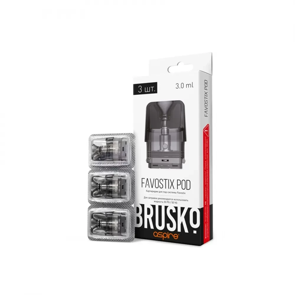 Картридж Brusko Favostix 1 Ом (1шт.)