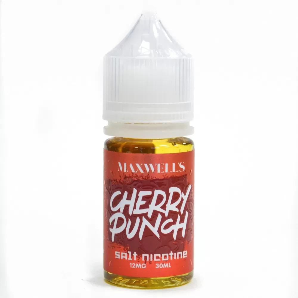 Жидкость Maxwells Salt 30 мл. 12 мг. - Cherry Punch (Вишневый Пунш)