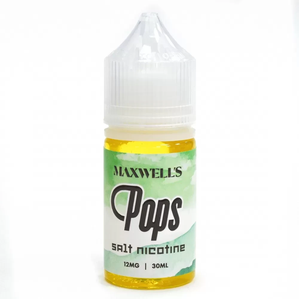 Жидкость Maxwells Salt 30 мл. 12 мг. - Pops (Жвачка киви яблоко)