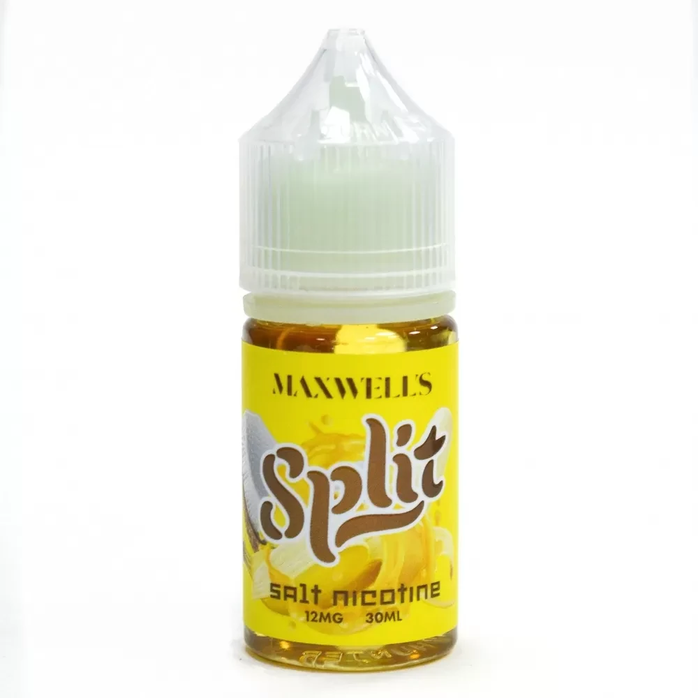 Жидкость Maxwells Salt 30 мл. 12 мг. - Split (Бананово-кокосовый мусс)