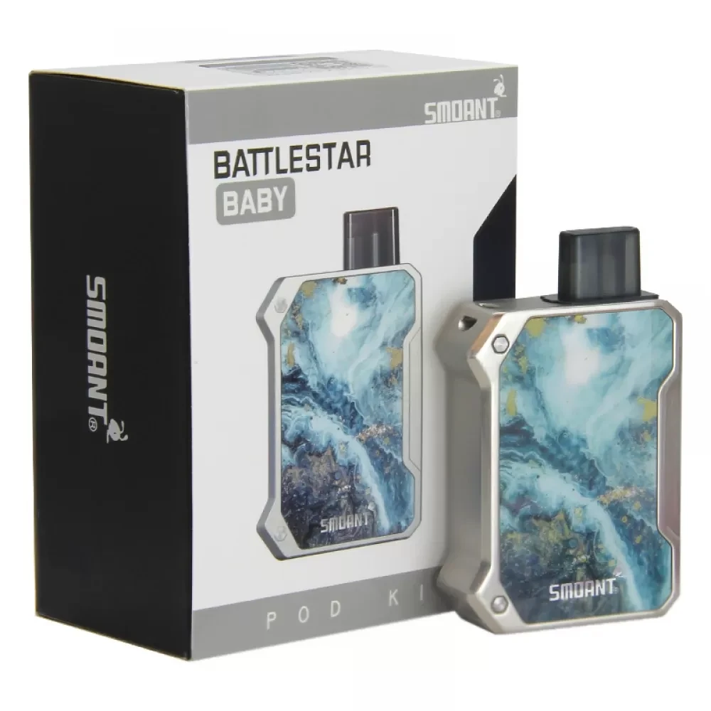 Smoant Battlestar Baby - Stainless Steel