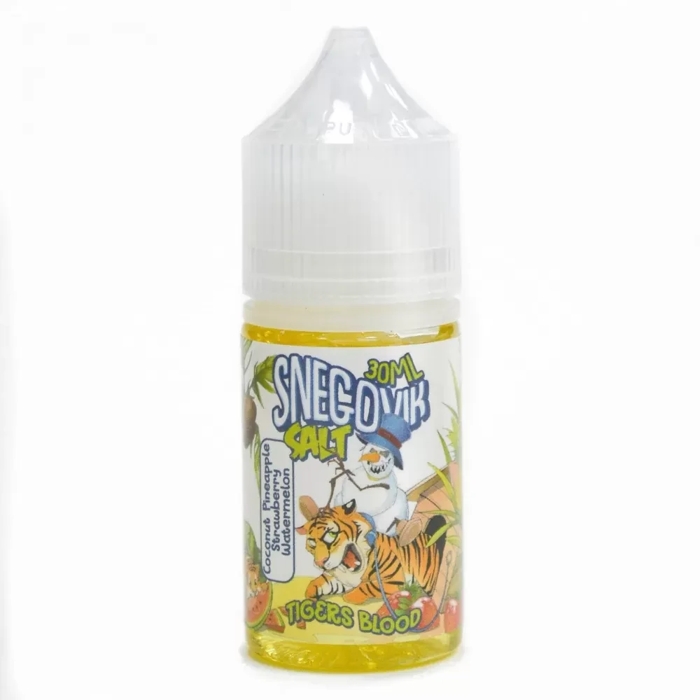 Жидкость Snegovik Salt Strong 30 мл. 40 мг. - Tigers Blood