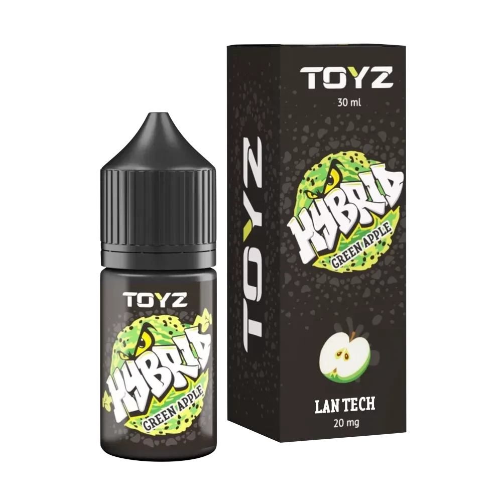 Жидкость Toyz Hybrid 30 мл. 20 мг. - Green Apple (Зеленое Яблоко)