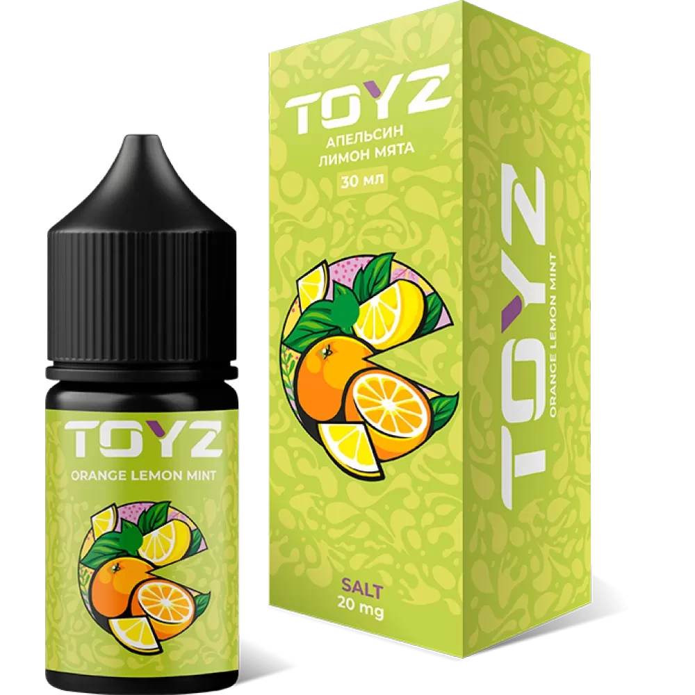 Жидкость Toyz 30 мл. 20 мг. - Orange Lemon Mint (Апельсин Лимон Мята)
