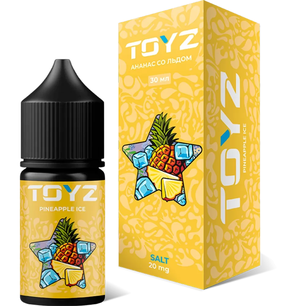 Жидкость Toyz 30 мл. 20 мг. - Pineapple Ice (Ананас Лед)