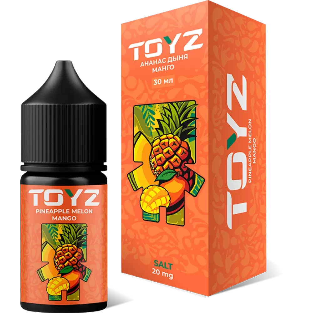 Жидкость Toyz 30 мл. 20 мг. - Pineapple Melon Mango (Ананас Дыня Манго)