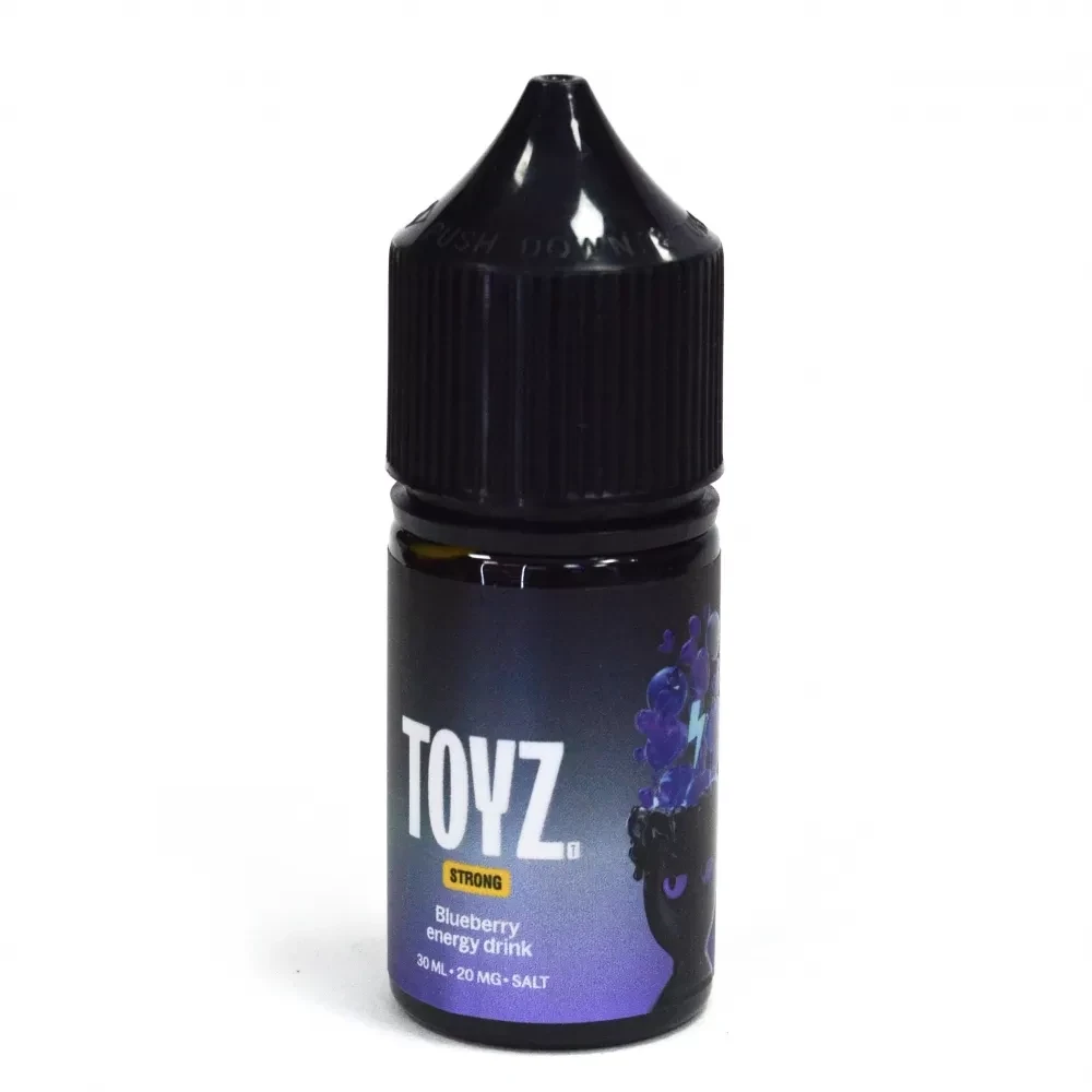 Жидкость Toyz Strong 30 мл. 40 мг. - Blueberry Energy Drink (Черничный Энергетик)