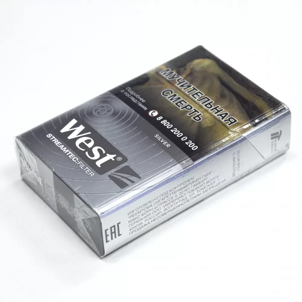 Сигареты West - Silver Streamtec