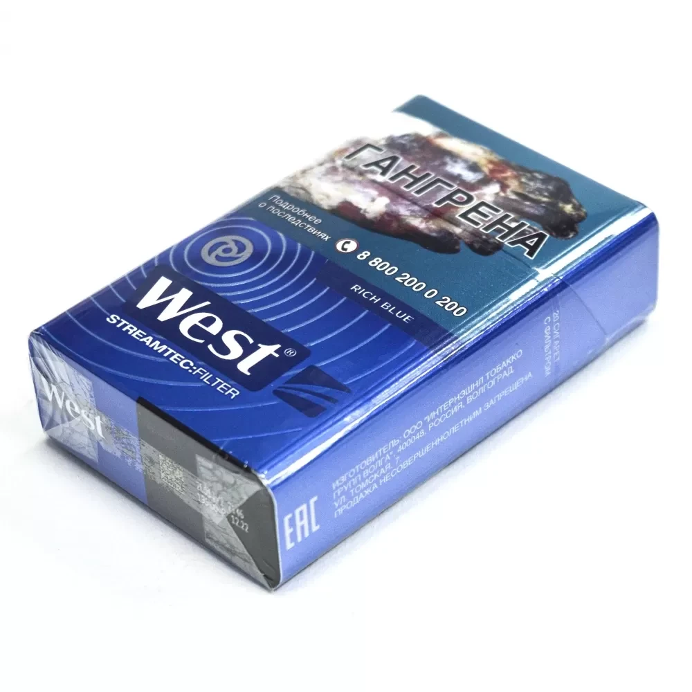 Сигареты West - Streamtec Rich Blue