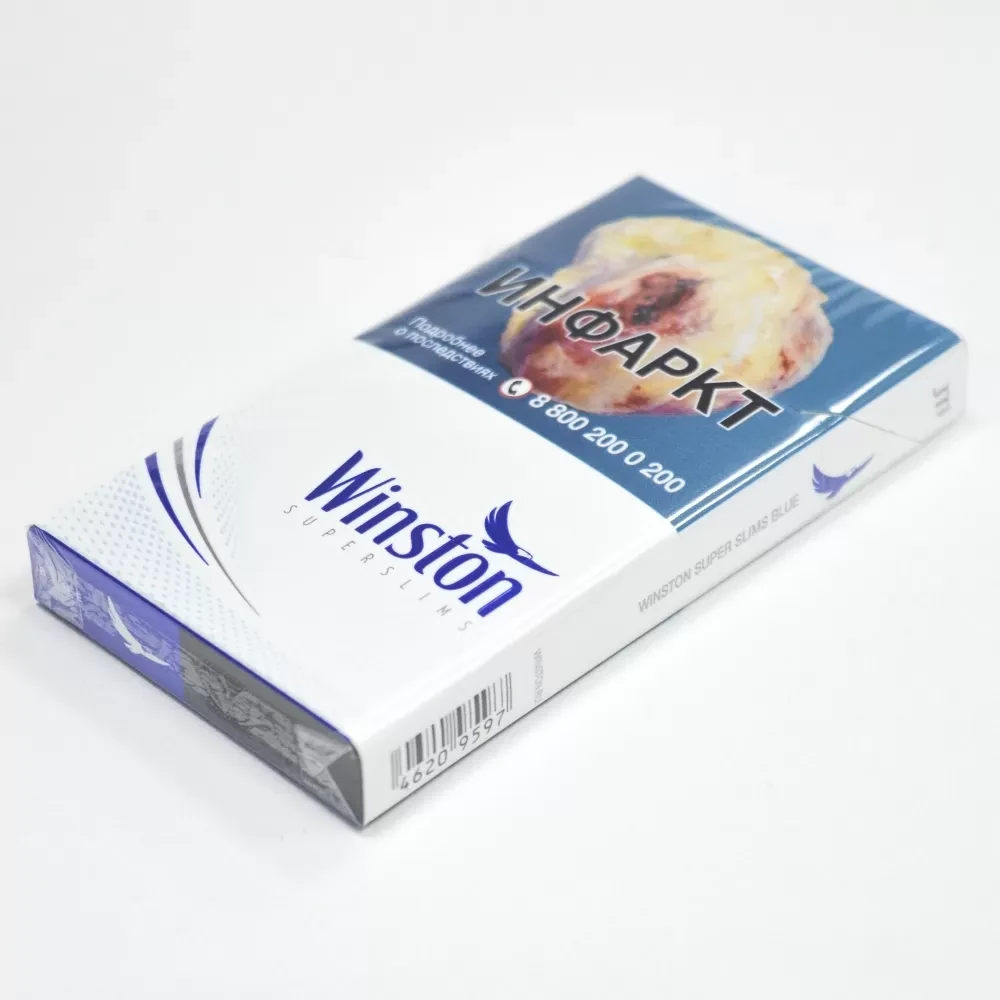 Сигареты Winston - Super Slims Blue