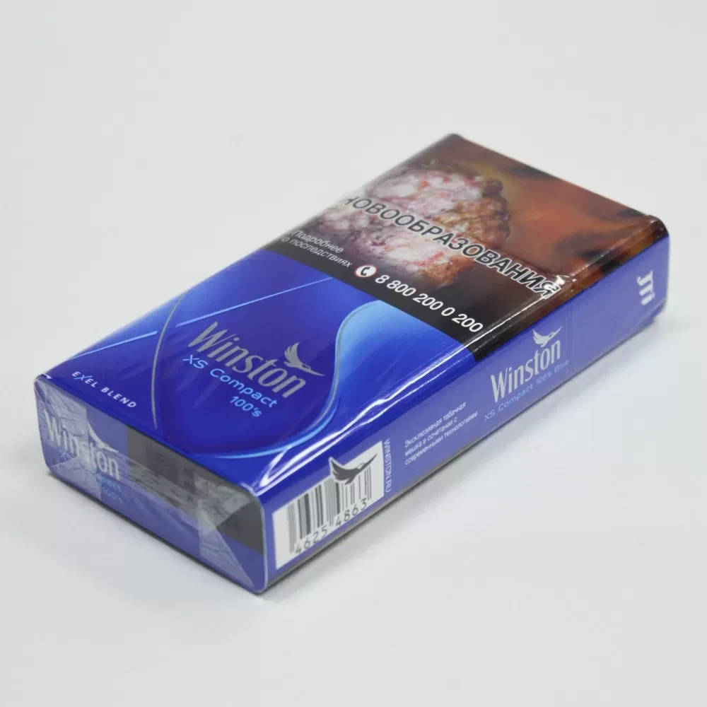 Сигареты Winston - XSence Compact 100s Blue