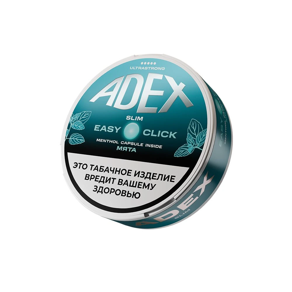 Adex UltraStrong Easy Click Slim 9гр (мята)