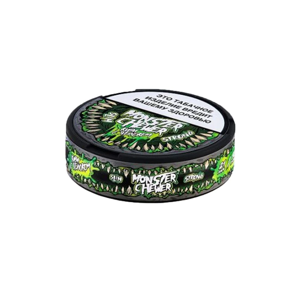Monster Chewer slim (киви/яблоко) strong 9гр
