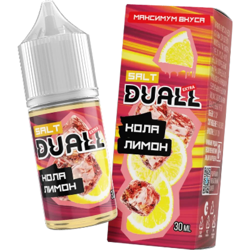 Жидкость Duall Salt Extra Hard 30 мл. 50 мг. - Кола лимон