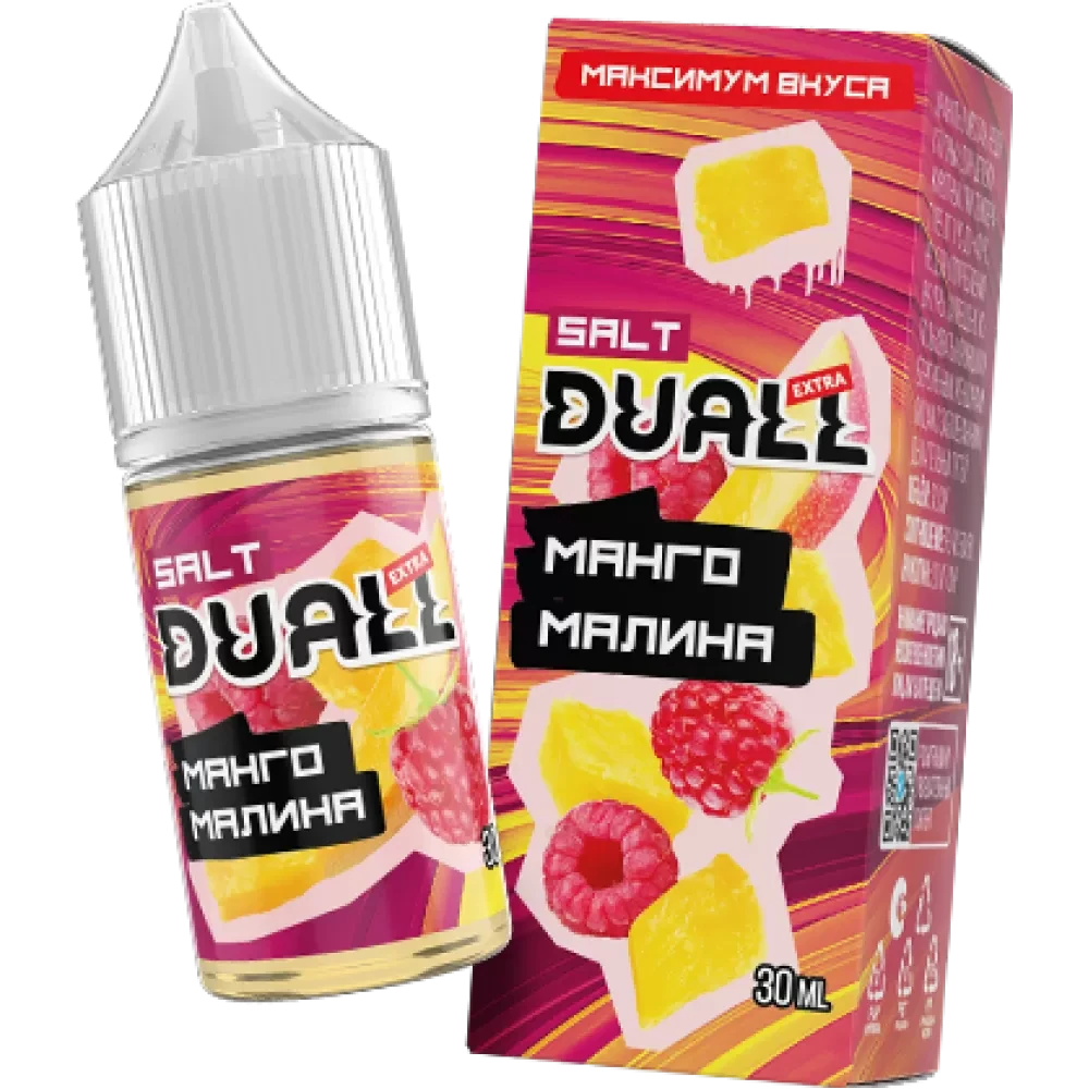 Жидкость Duall Salt Extra Hard 30 мл. 50 мг. - Манго Малина