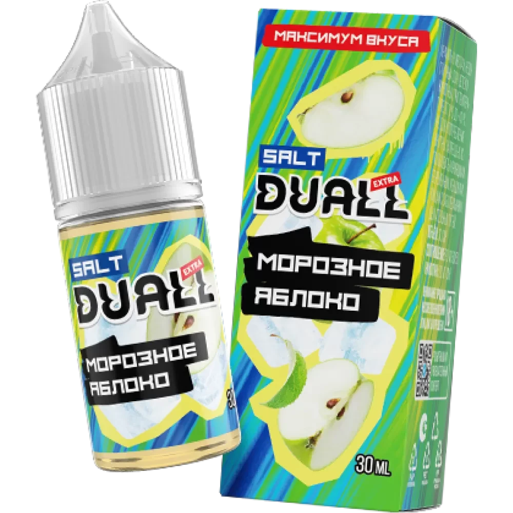 Жидкость Duall Salt Extra Hard 30 мл. 50 мг. - Морозное Яблоко