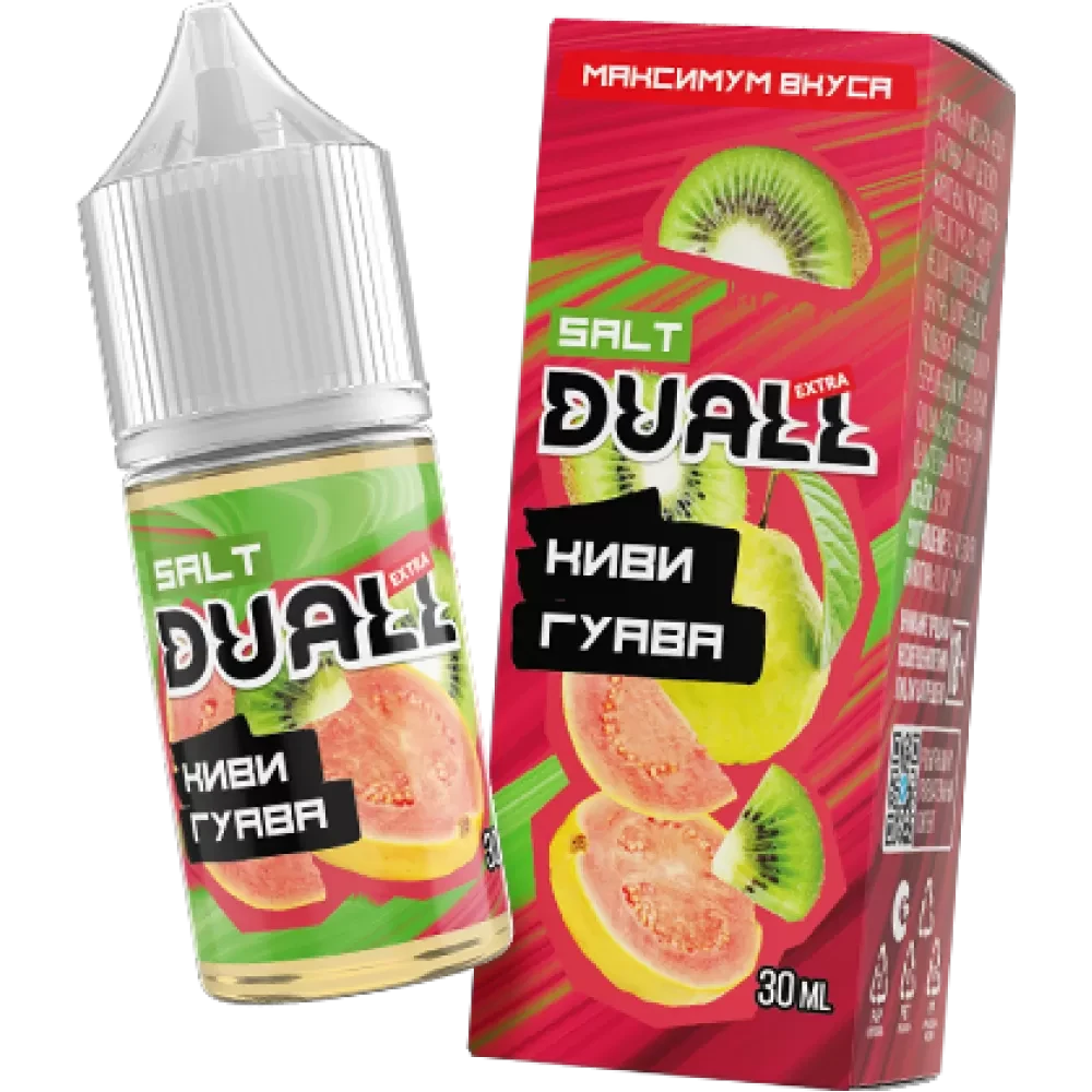 Жидкость Duall Salt Extra Light 30 мл. 20 мг. - Киви Гуава
