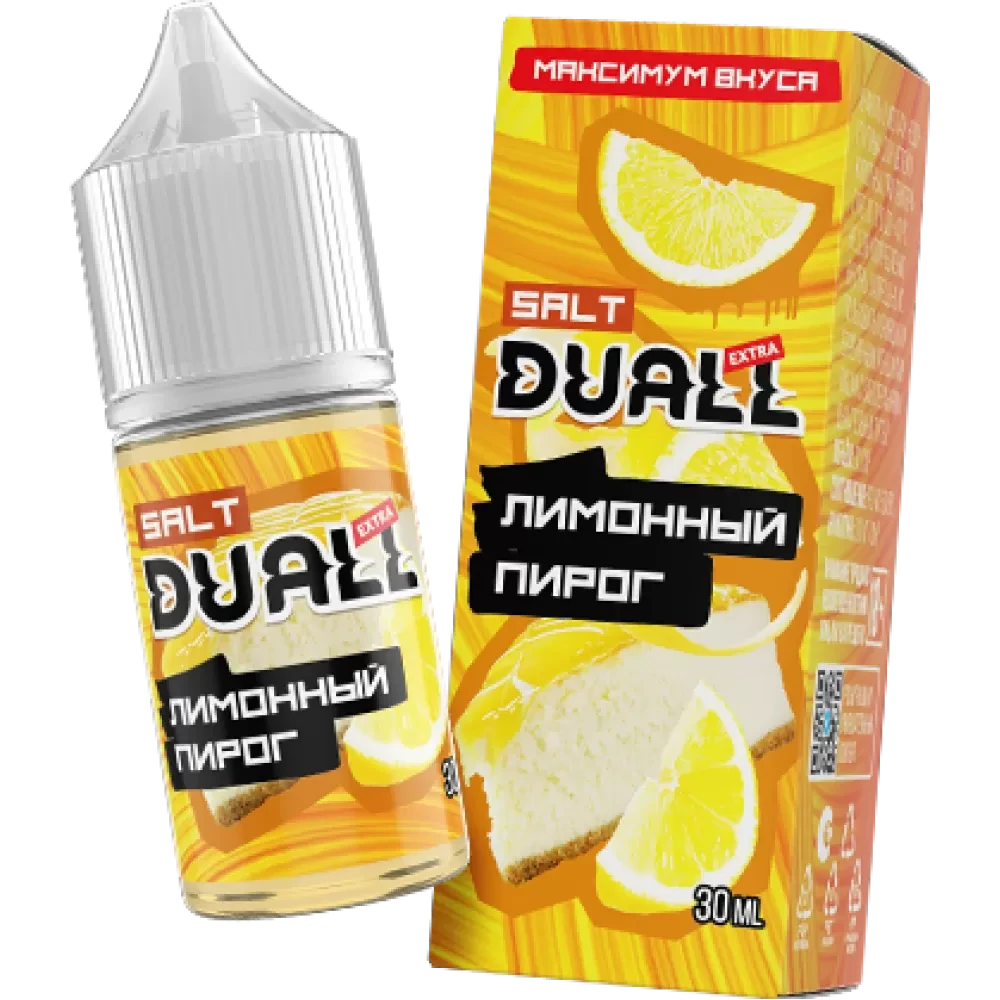 Жидкость Duall Salt Extra Light 30 мл. 20 мг. - Лимонный пирог