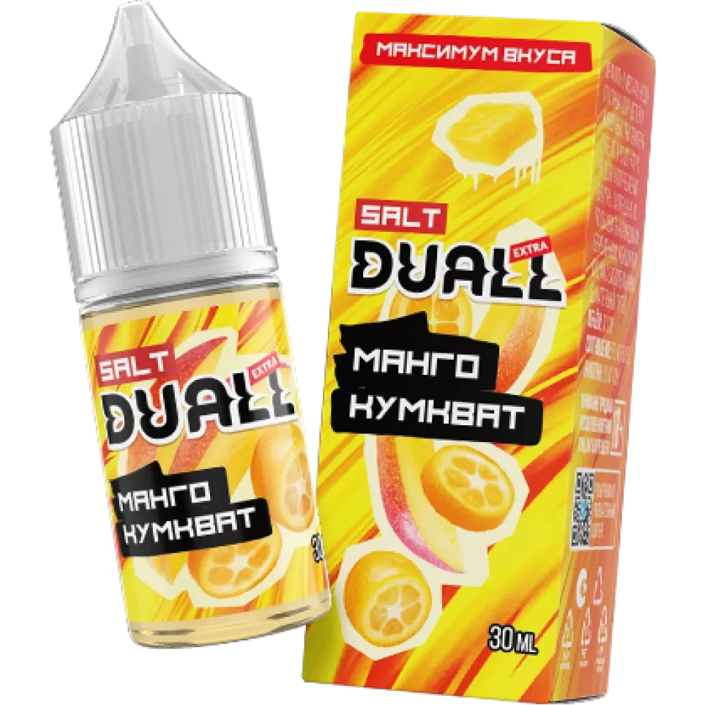 Жидкость Duall Salt Extra Light 30 мл. 20 мг. - Манго кумкват