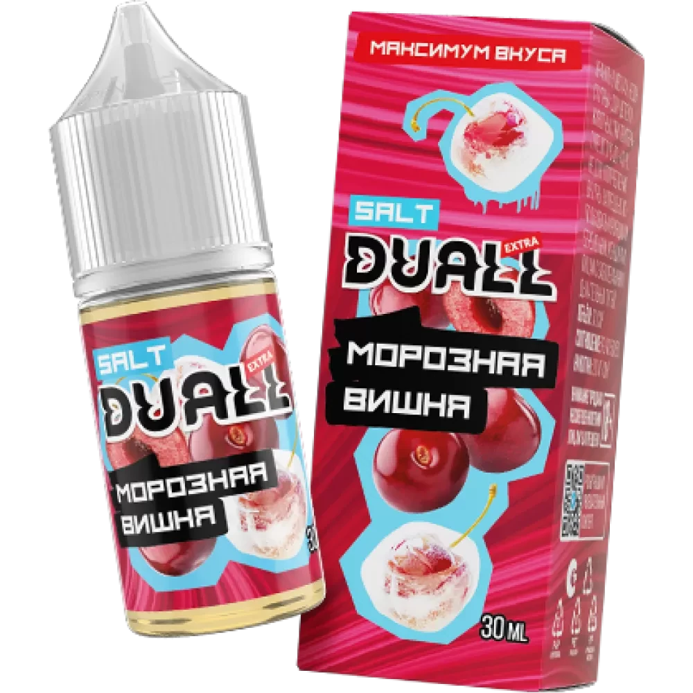 Жидкость Duall Salt Extra Light 30 мл. 20 мг. - Морозная Вишня