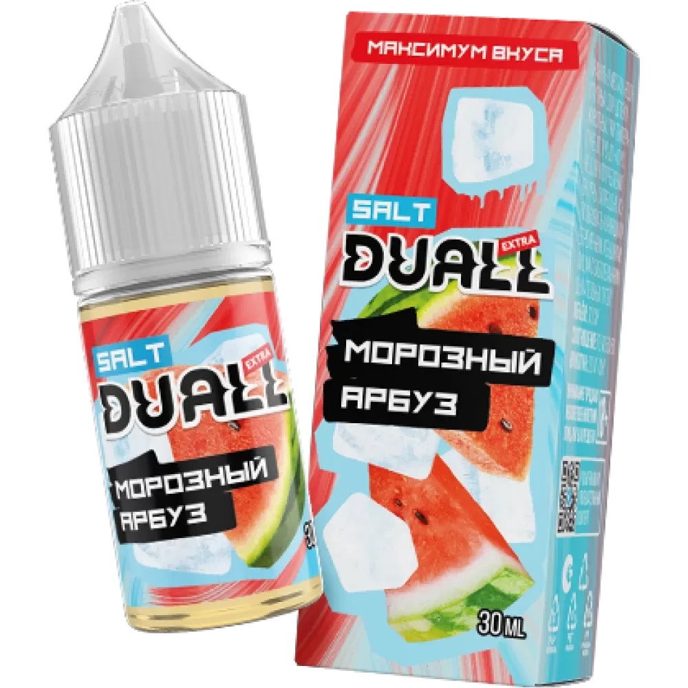 Жидкость Duall Salt Extra Light 30 мл. 20 мг. - Морозный Арбуз