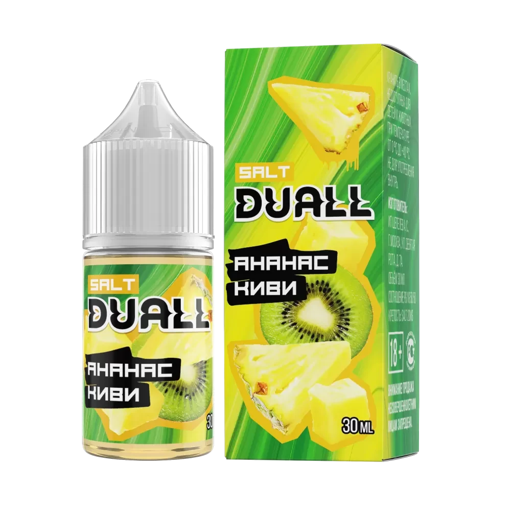 Жидкость Duall Salt Hard 30 мл. 50 мг. - Ананас Киви