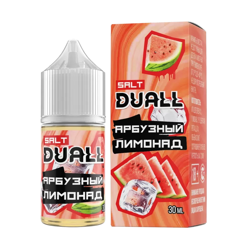 Жидкость Duall Salt Hard 30 мл. 50 мг. - Арбузный Лимонад