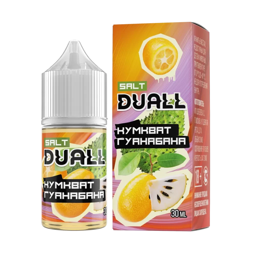 Жидкость Duall Salt Hard 30 мл. 50 мг. - Кумкват Гуанабана