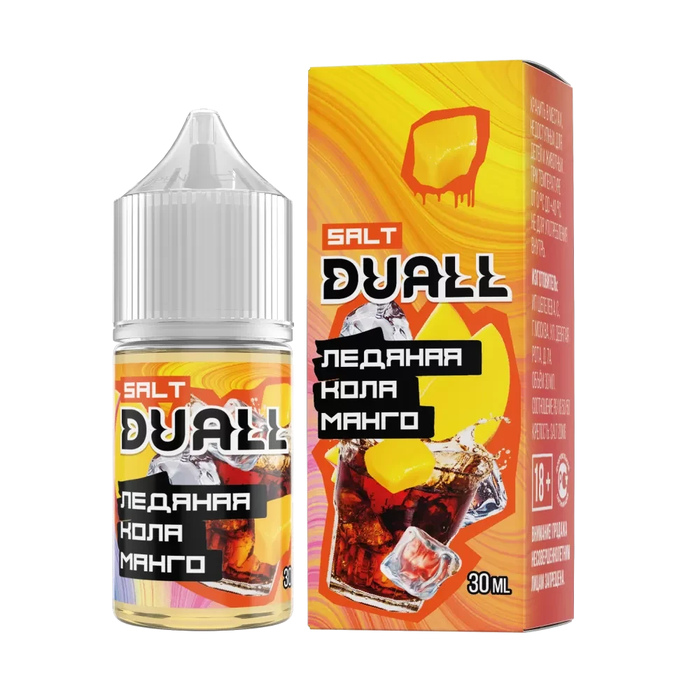 Жидкость Duall Salt Hard 30 мл. 50 мг. - Ледяная Кола Манго