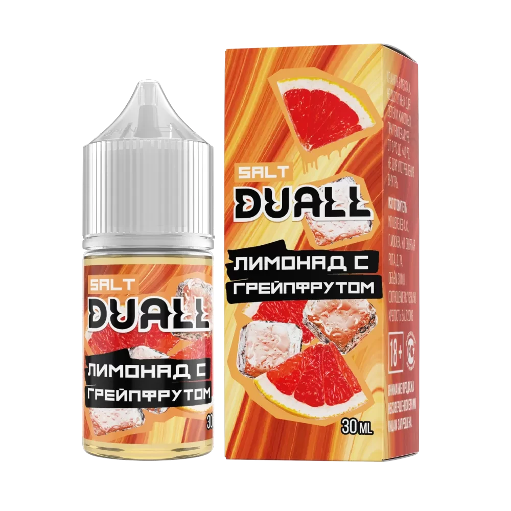 Жидкость Duall Salt Hard 30 мл. 50 мг. - Лимонад С Грейпфрутом