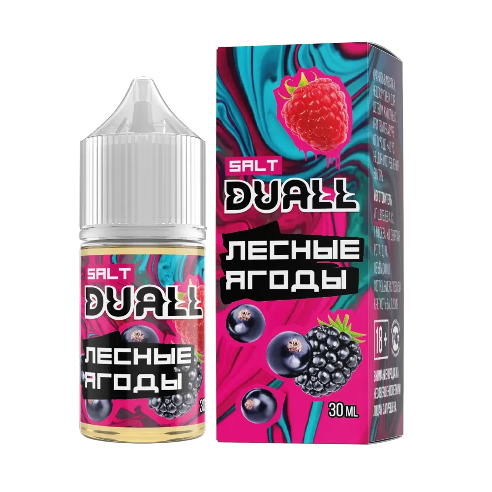 Жидкость Duall Salt Light 30 мл. 20 мг. - Лесные Ягоды