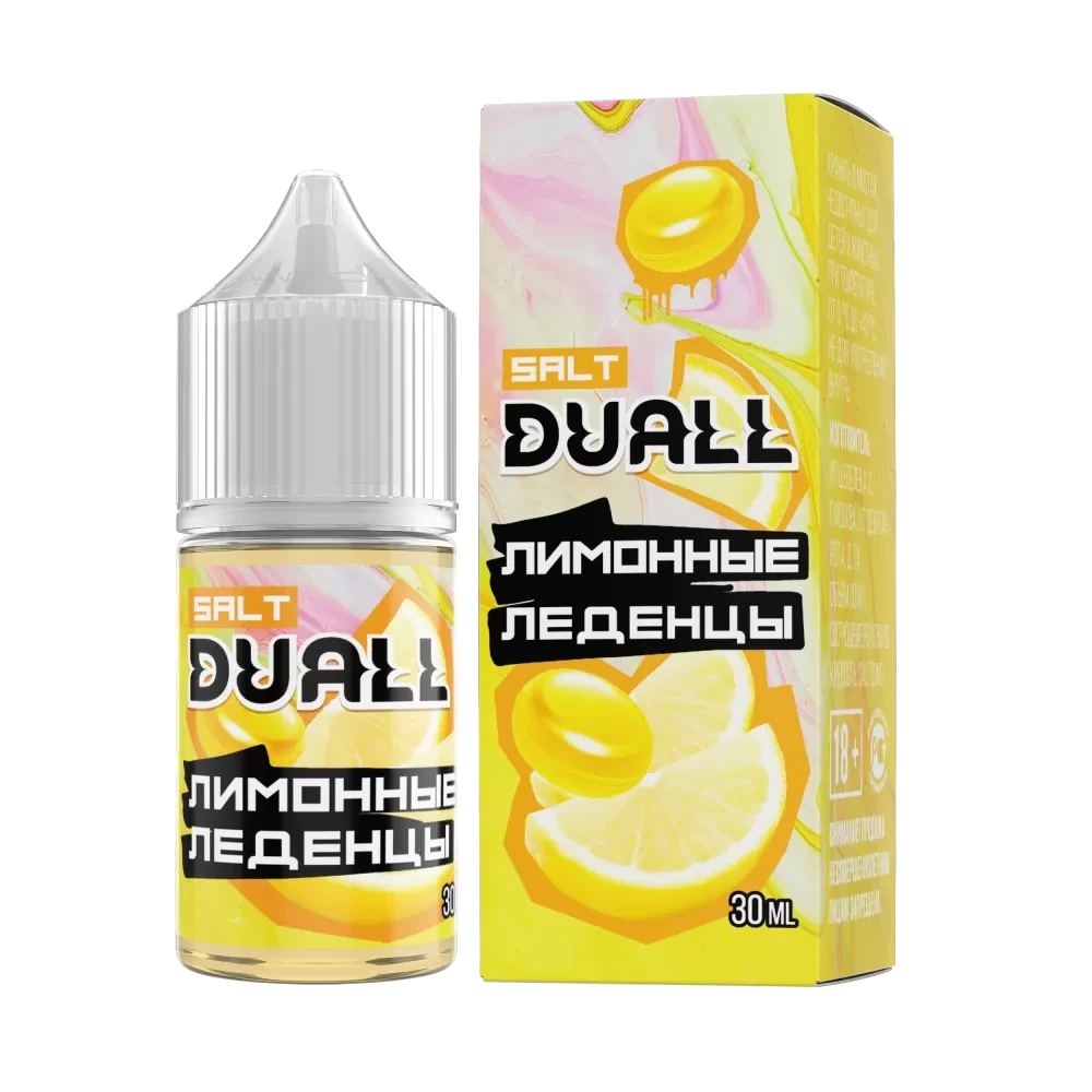Жидкость Duall Salt Light 30 мл. 20 мг. - Лимонные Леденцы