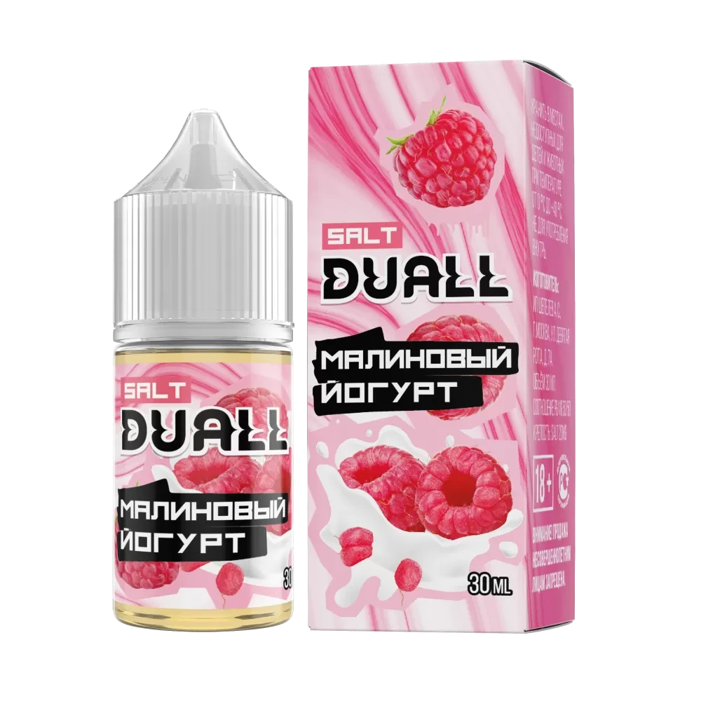 Жидкость Duall Salt Light 30 мл. 20 мг. - Малиновый Йогурт