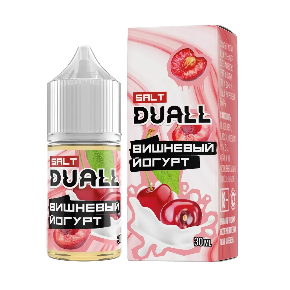 Жидкость Duall Salt Light 30 мл. 20 мг. - Вишневый Йогурт