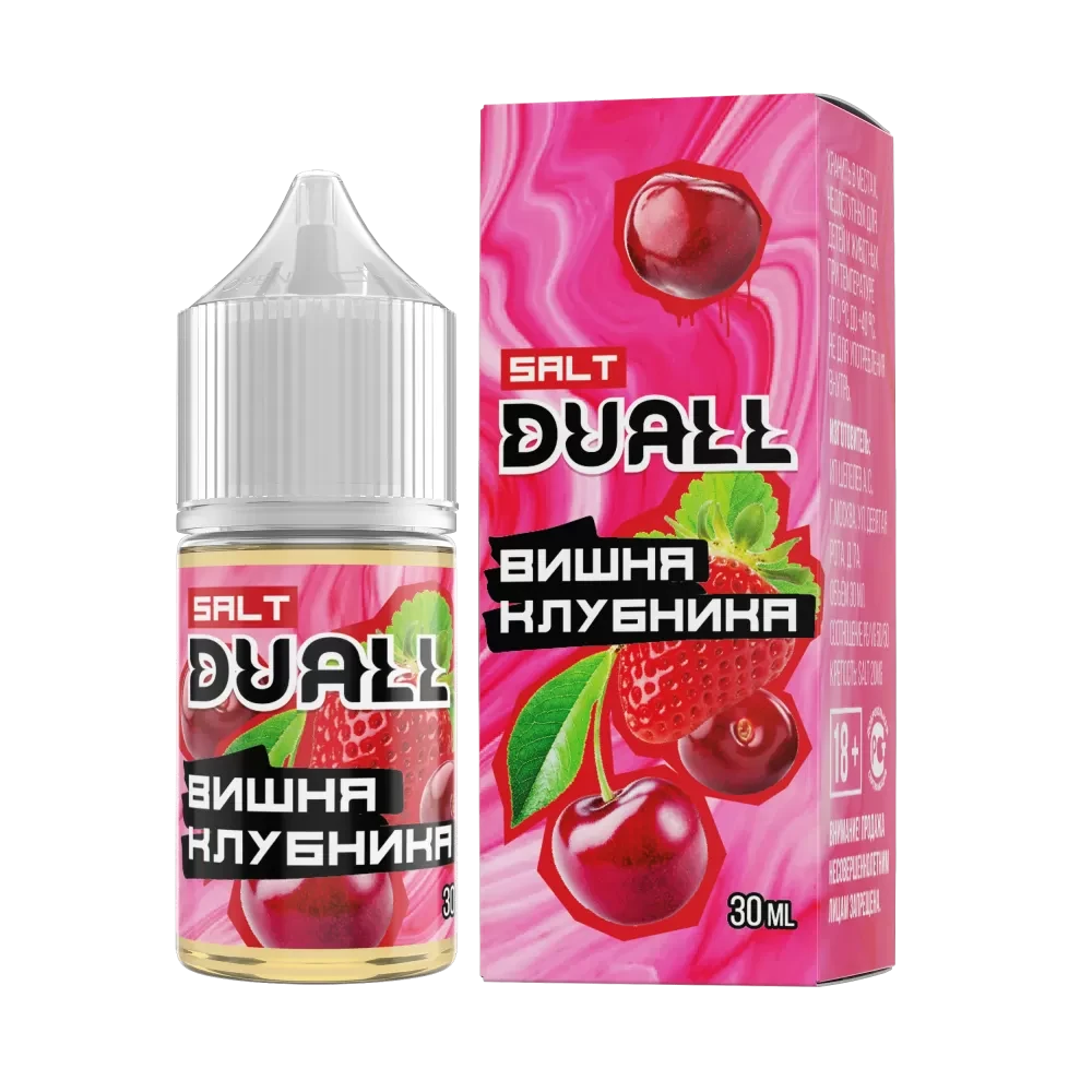 Жидкость Duall Salt Light 30 мл. 20 мг. - Вишня Клубника