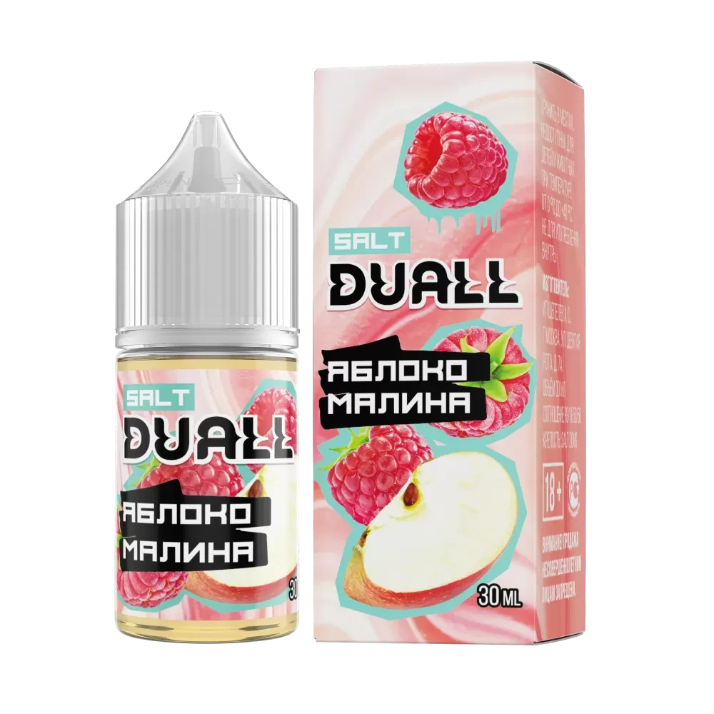 Жидкость Duall Salt Light 30 мл. 20 мг. - Яблоко Малина