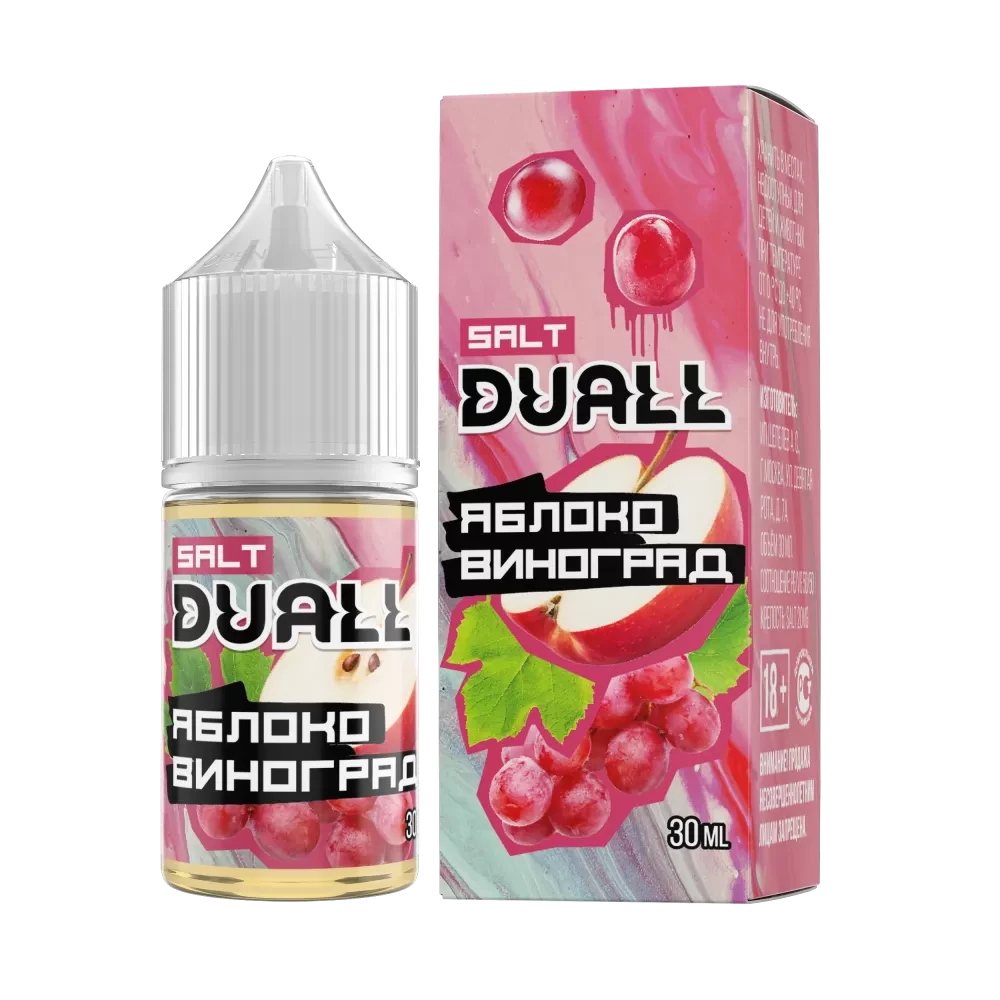 Жидкость Duall Salt Light 30 мл. 20 мг. - Яблоко Виноград