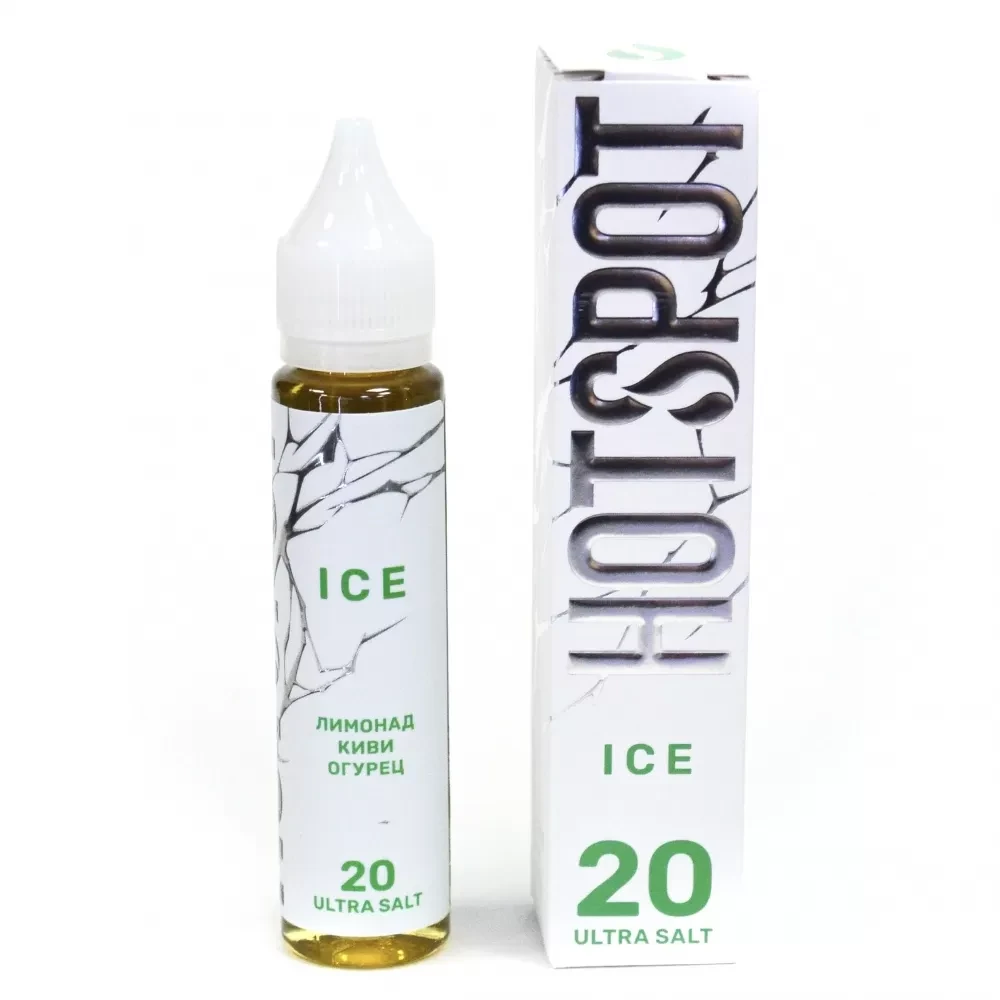 Жидкость HotSpot Ice Ultra 30 мл. 40 мг. - Лимонад киви-огурец