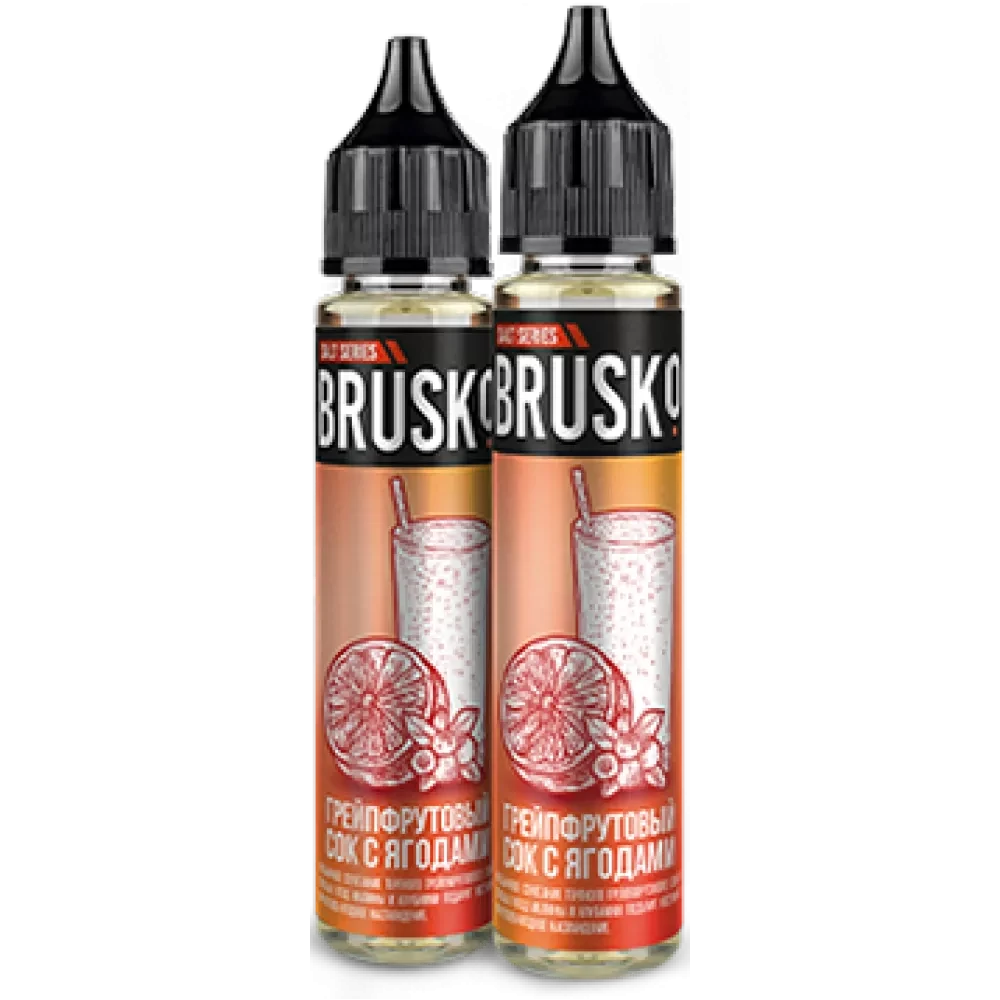Жидкость Brusko Salt 30 мл. 20 мг. - Грейпфрутовый сок с ягодами