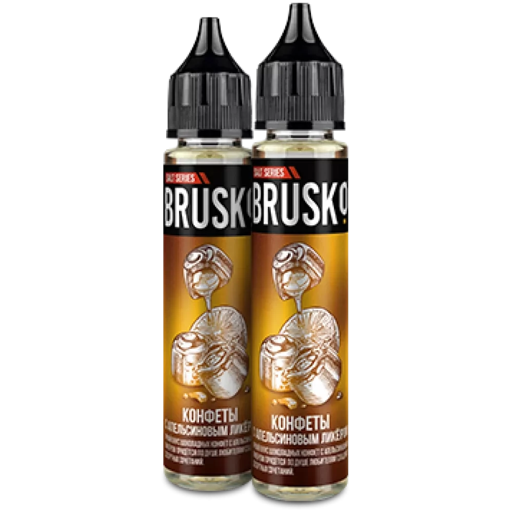 Жидкость Brusko Salt 30 мл. 20 мг. - Конфеты с апельсиновым ликером